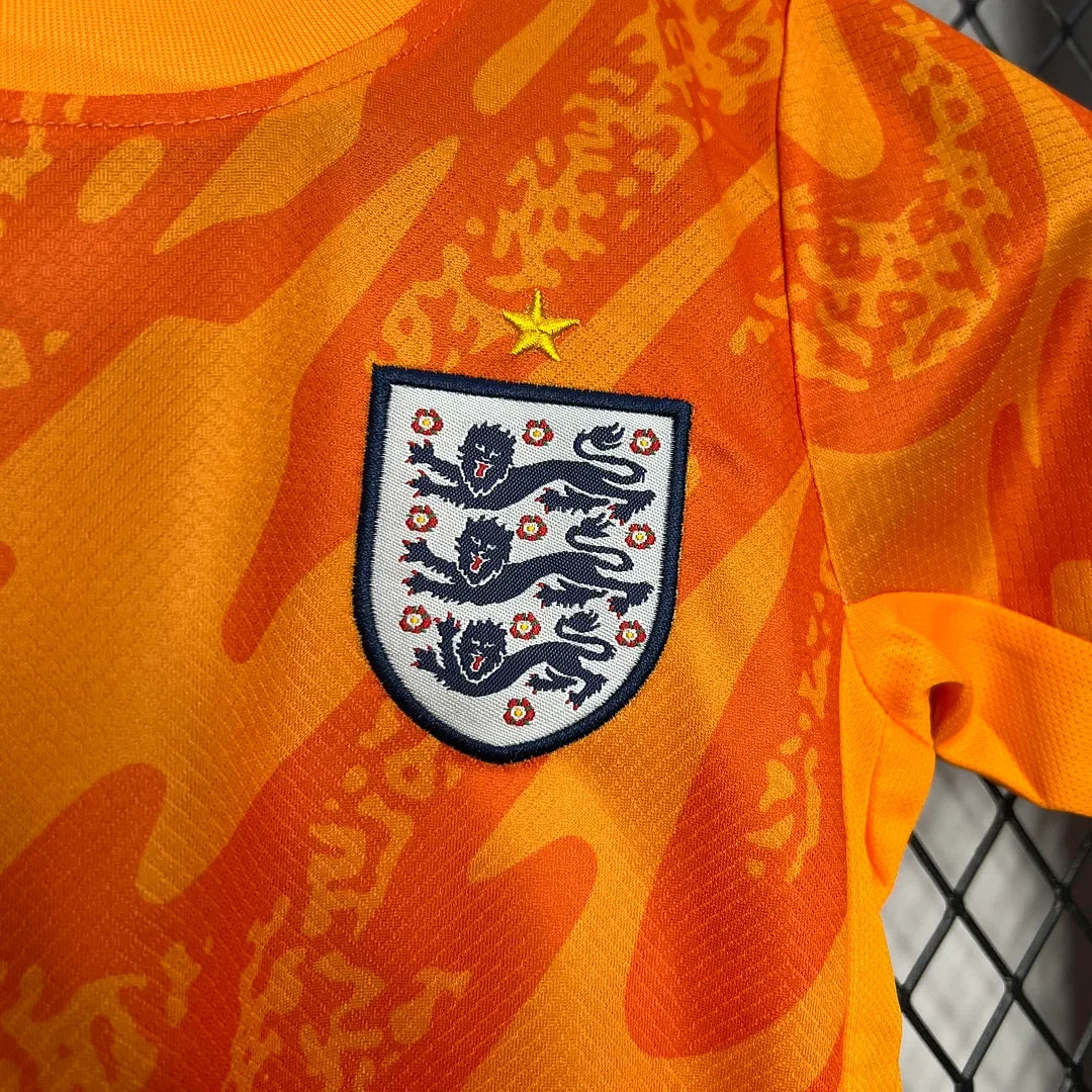 2024 England Goalkeeper Kit Kids Size