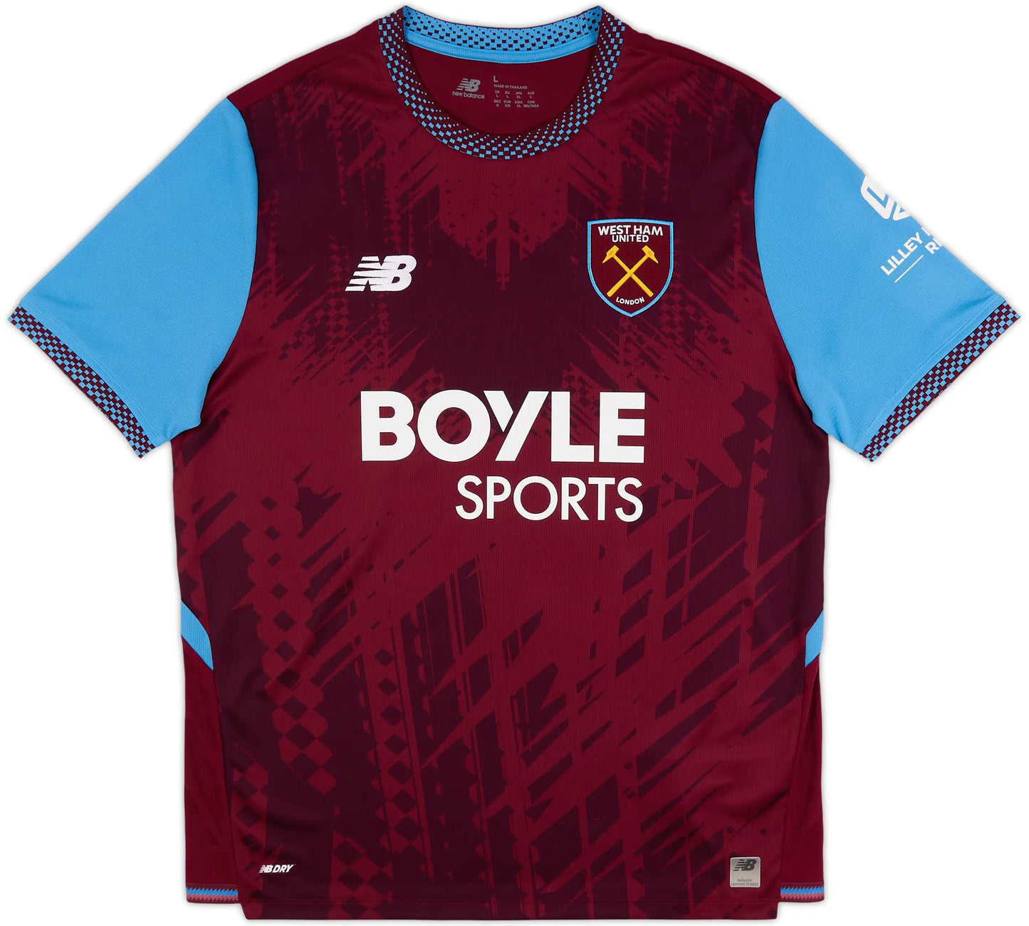 2026/2027 West Ham Home Kit