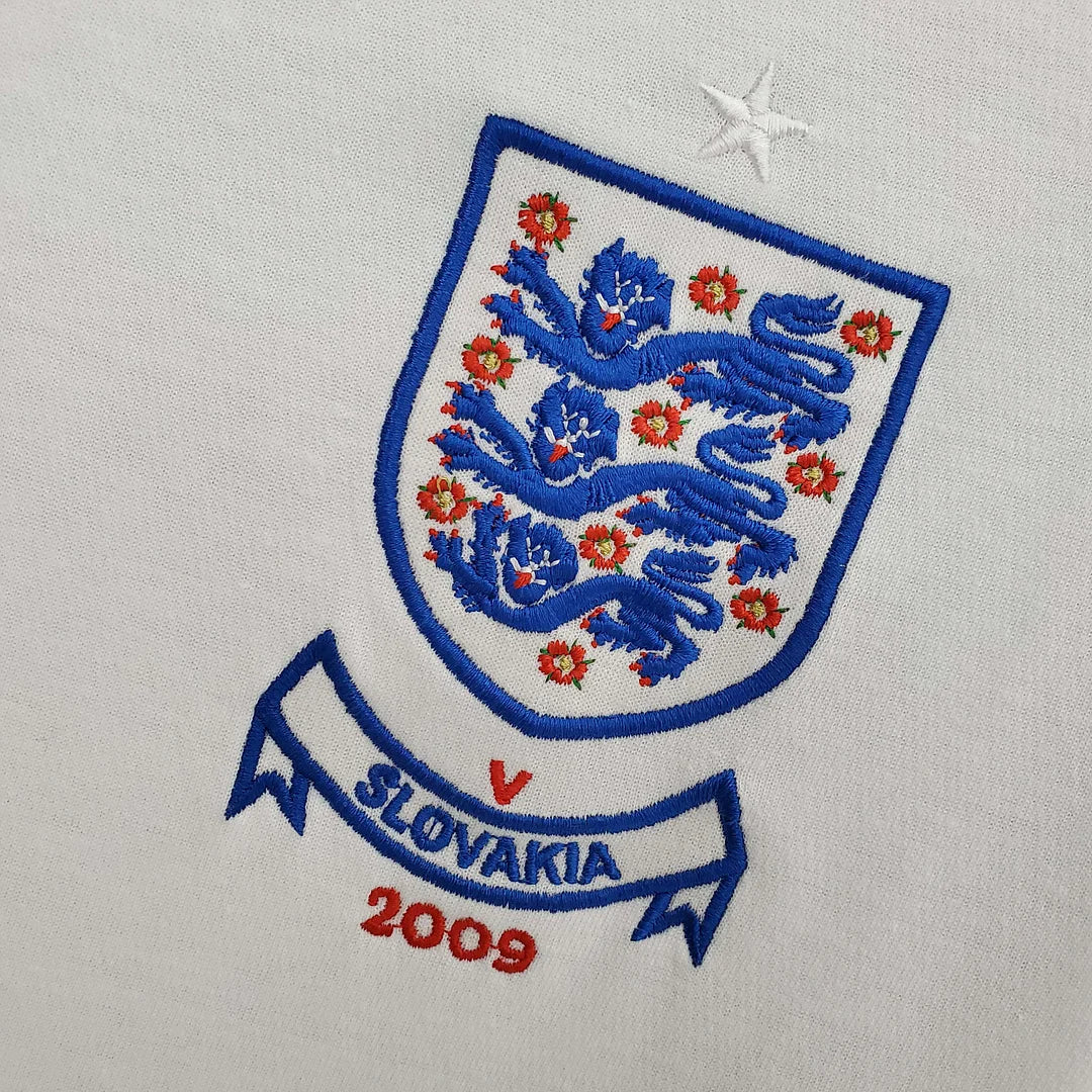 2010 Retro England Home Jersey