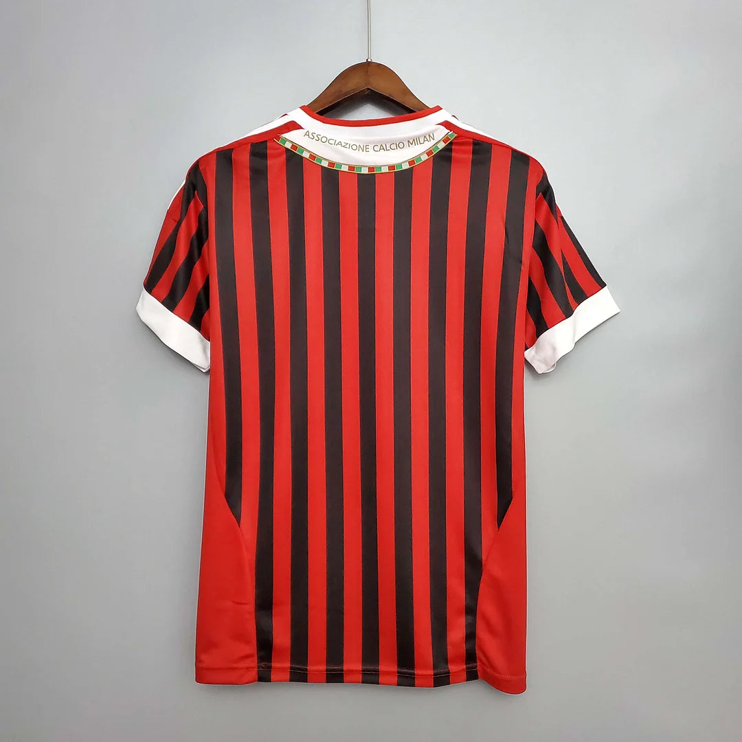 2011-2012 Retro AC Milan Home Jersey