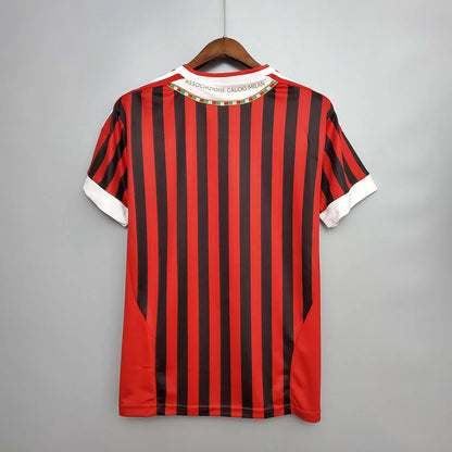 2011-2012 Retro AC Milan Home Jersey
