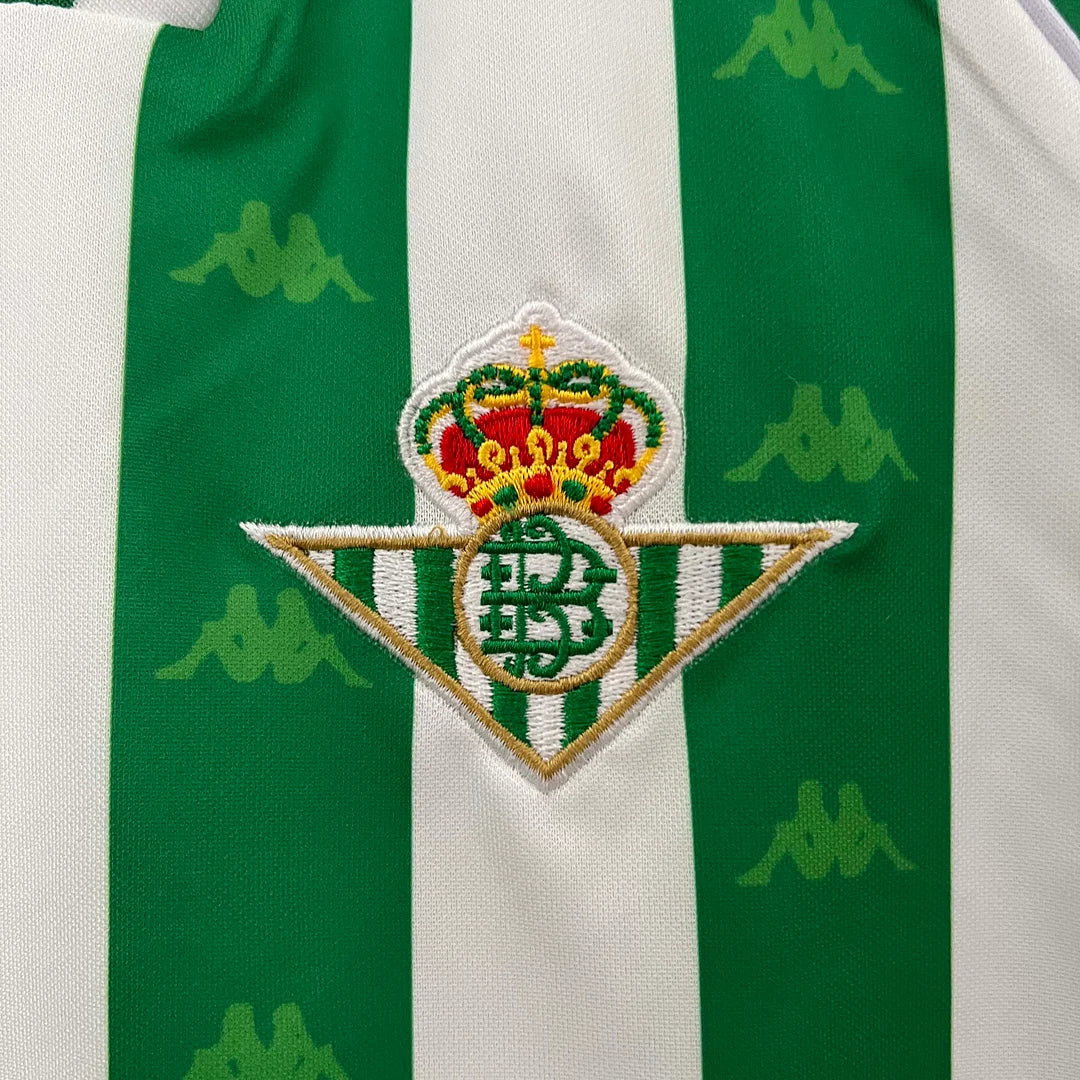 1995/1997 Retro Real Betis Home Kit Kids Size