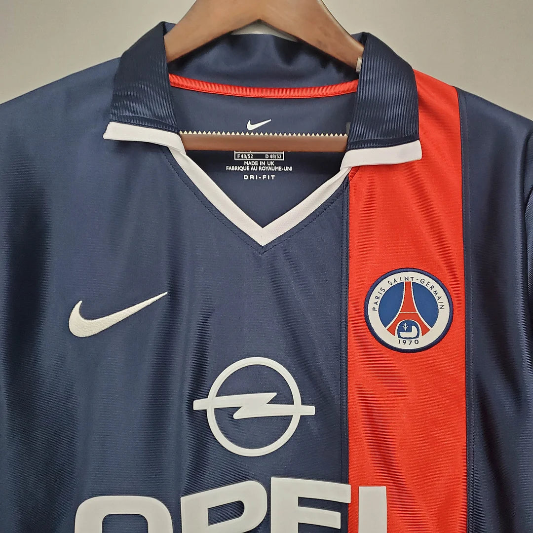 2001/2002 Retro Psg Paris Saint-Germain Home Jersey