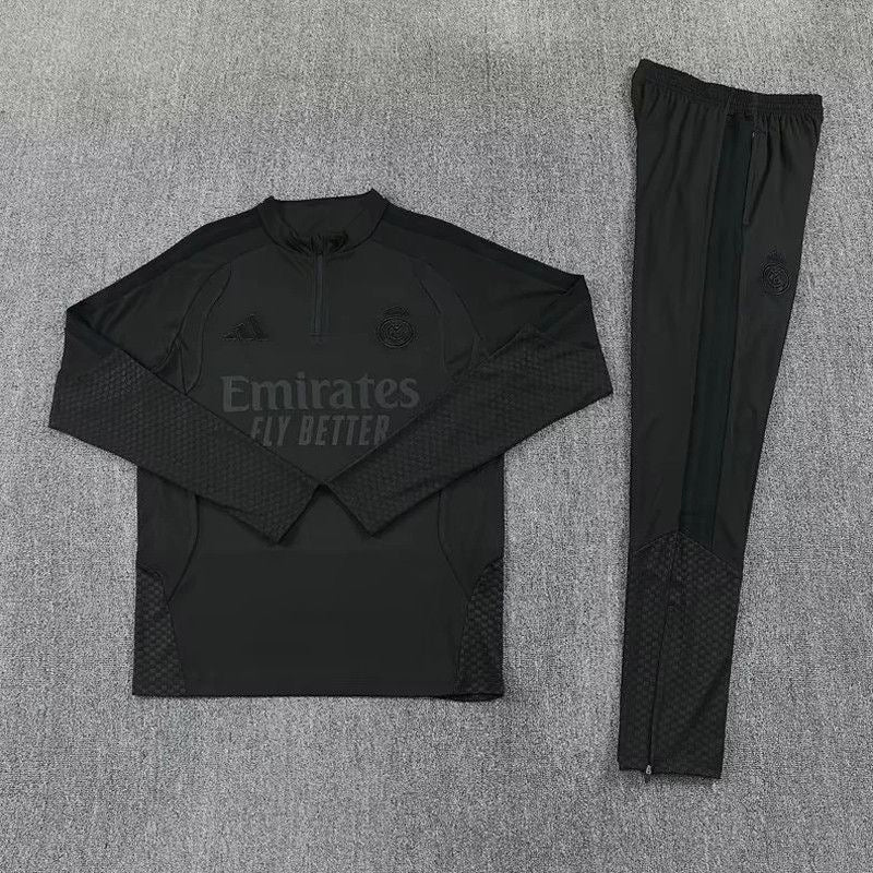 2026/2027 Real Madrid Black Tracksuit