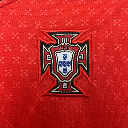 2025 Portugal Home Long Sleeve Kids Size