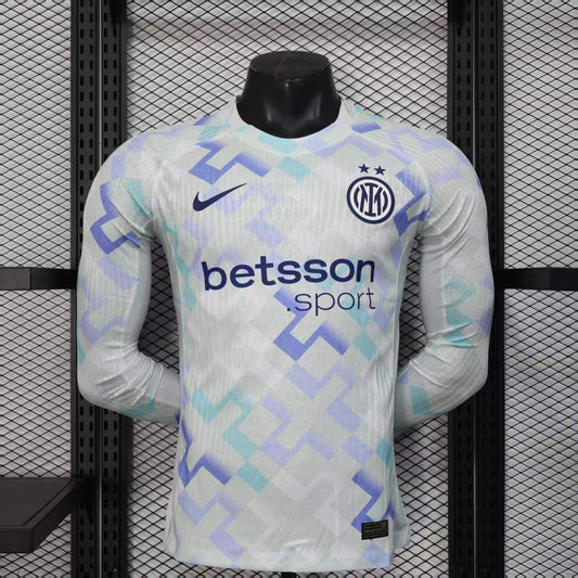 2025/2026 Inter Milan Away Jersey Long Sleeve