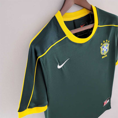 1998 Retro Brazil Goalkeeper Jersey