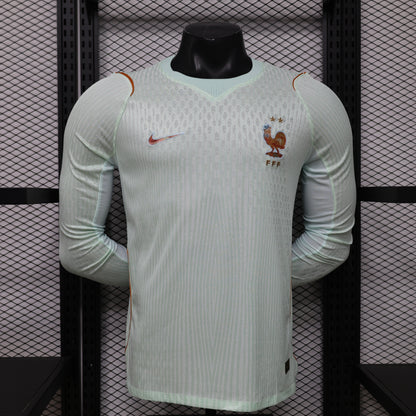 2026 France Away World Cup Kit Long Sleeve Player Version