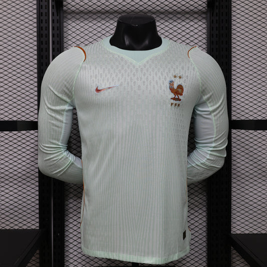 2026 France Away World Cup Kit Long Sleeve Player Version