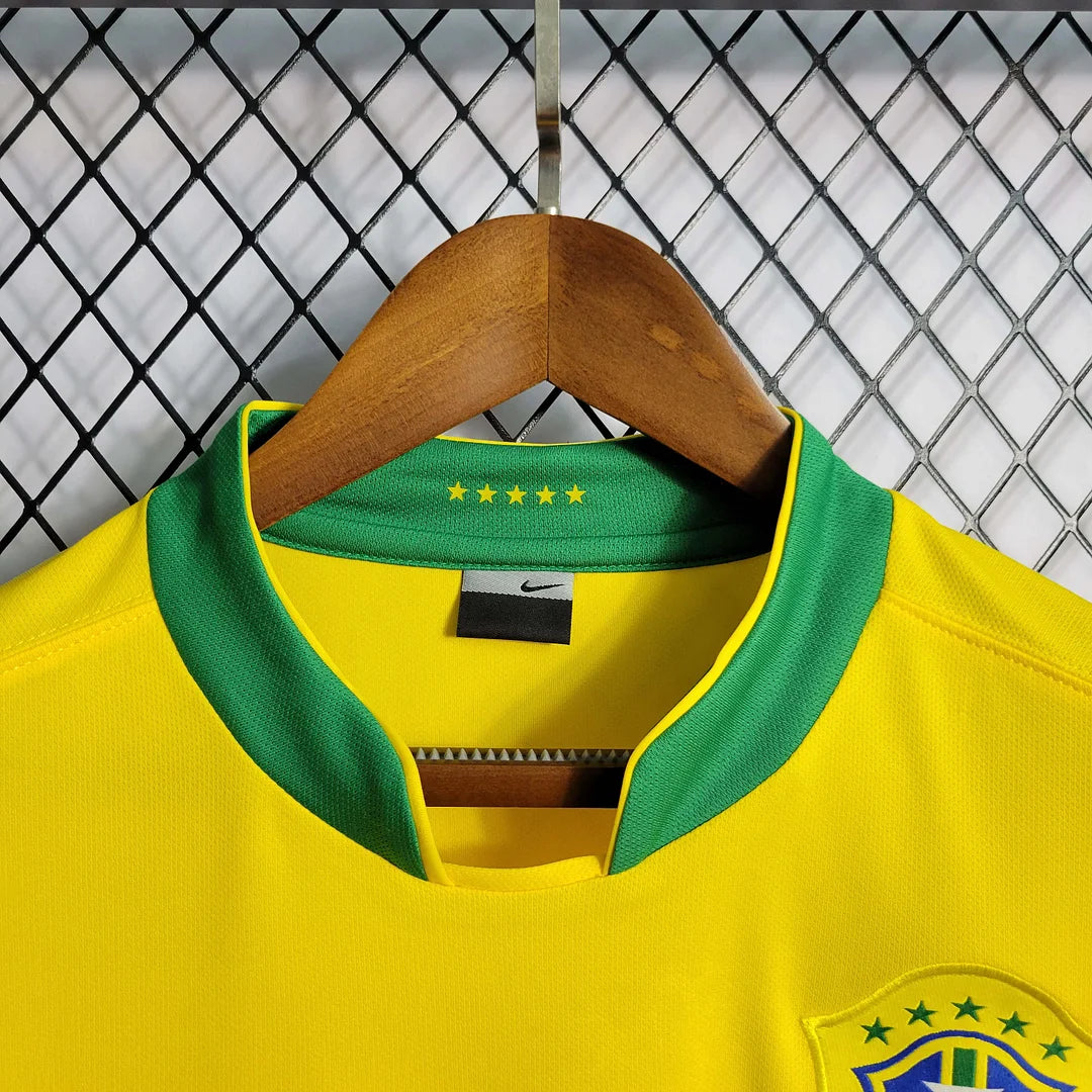 2006 Retro Brazil Home Jersey