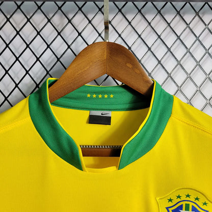 2006 Retro Brazil Home Jersey