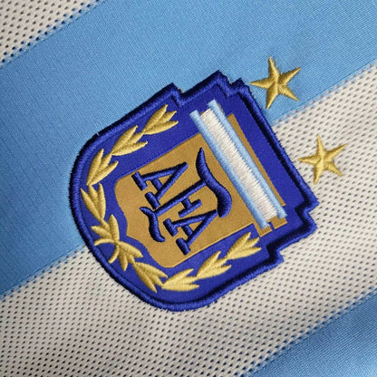 2010 Retro Argentina Home Jersey