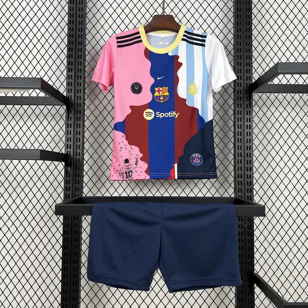Messi 10 All Teams Limited Jersey Kids Size