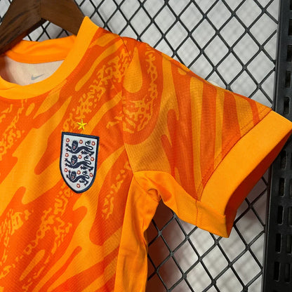 2024 England Goalkeeper Kit Kids Size
