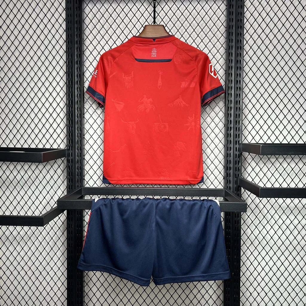 2024-2025 Osasuna Home Kit Kids Size