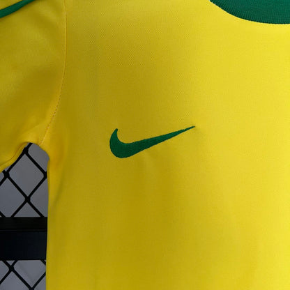 1998 Retro Brazil Home Kids Size