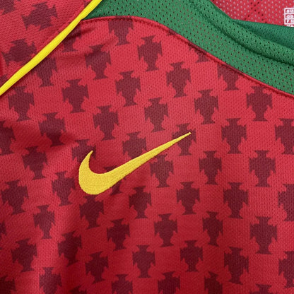 2004 Retro Portugal Home Jersey