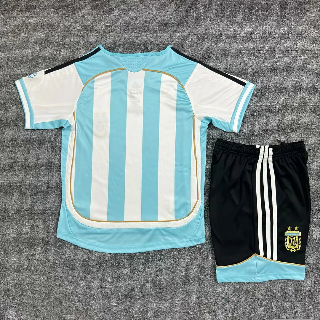 2006 Retro Argentina Home Kit Kids Size