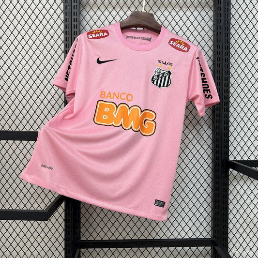 2012 Retro Santos Home Jersey Pink Limited Jersey