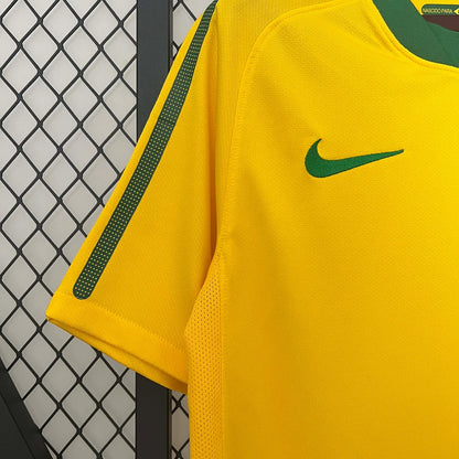 2010 Retro Brazil Home Jersey