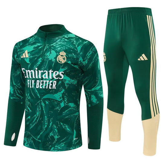 2026/2027 Real Madrid Green Tracksuit