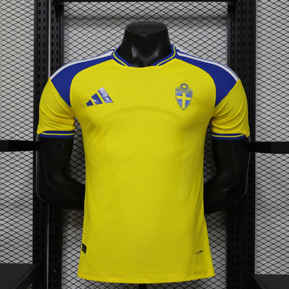 2026 Sweden Home World Cup Kit Player Version