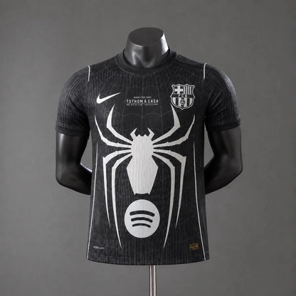 2026/2027 Barcelona x Spider-Man Black Limited Jersey