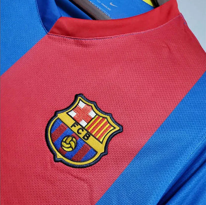 2006-2007 Retro Barcelona Home Jersey Long Sleeve