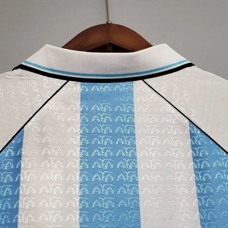 1996 Retro Argentina Home Jersey