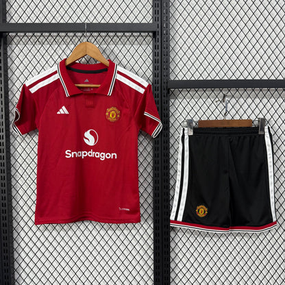 2026/2027 Manchester United Home Kit Kids Size