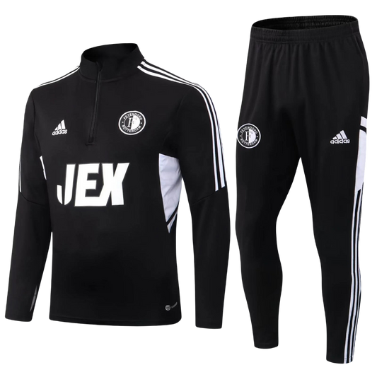 Feyenoord Rotterdam Black Tracksuit