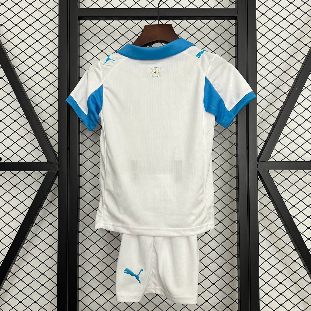 2025/2026 Olympique de Marseille Home Kit Kids Size