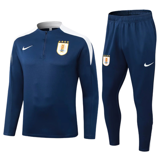 2025 Uruguay Dark Blue Tracksuit