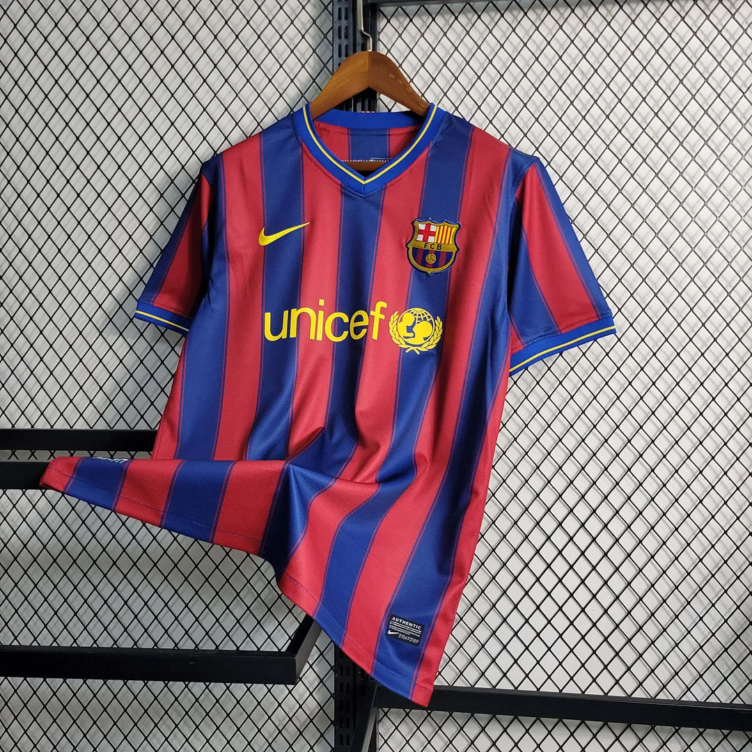 2009-2010 Retro Barcelona Home Jersey