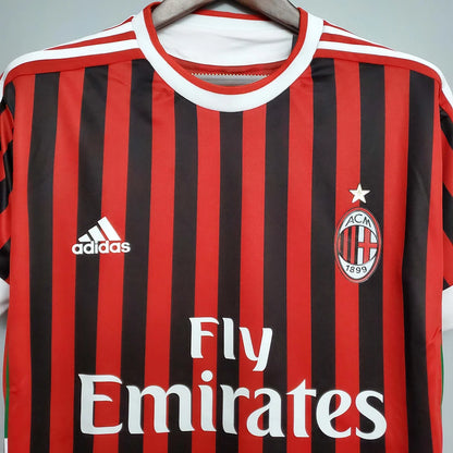 2011-2012 Retro AC Milan Home Jersey