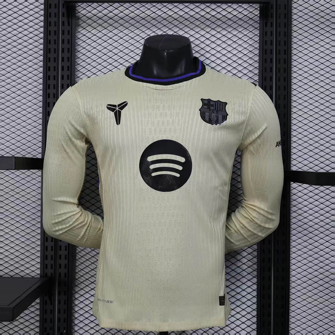 2025-2026 Barcelona Away Kit Long Sleeve