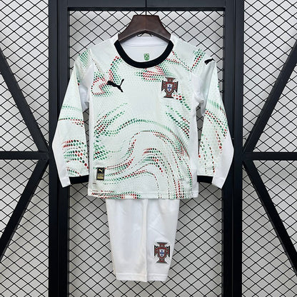 2025 Portugal Away Long Sleeve Kids Size
