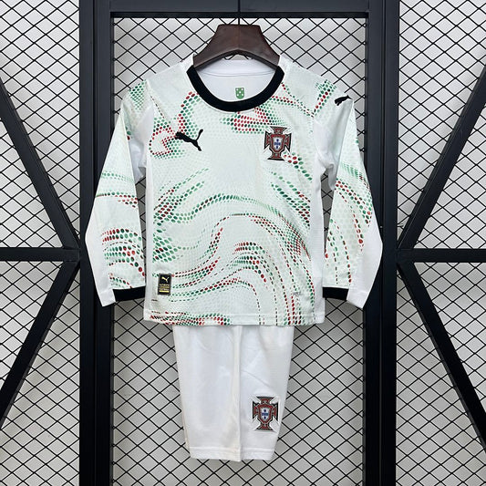 2025 Portugal Away Long Sleeve Kids Size