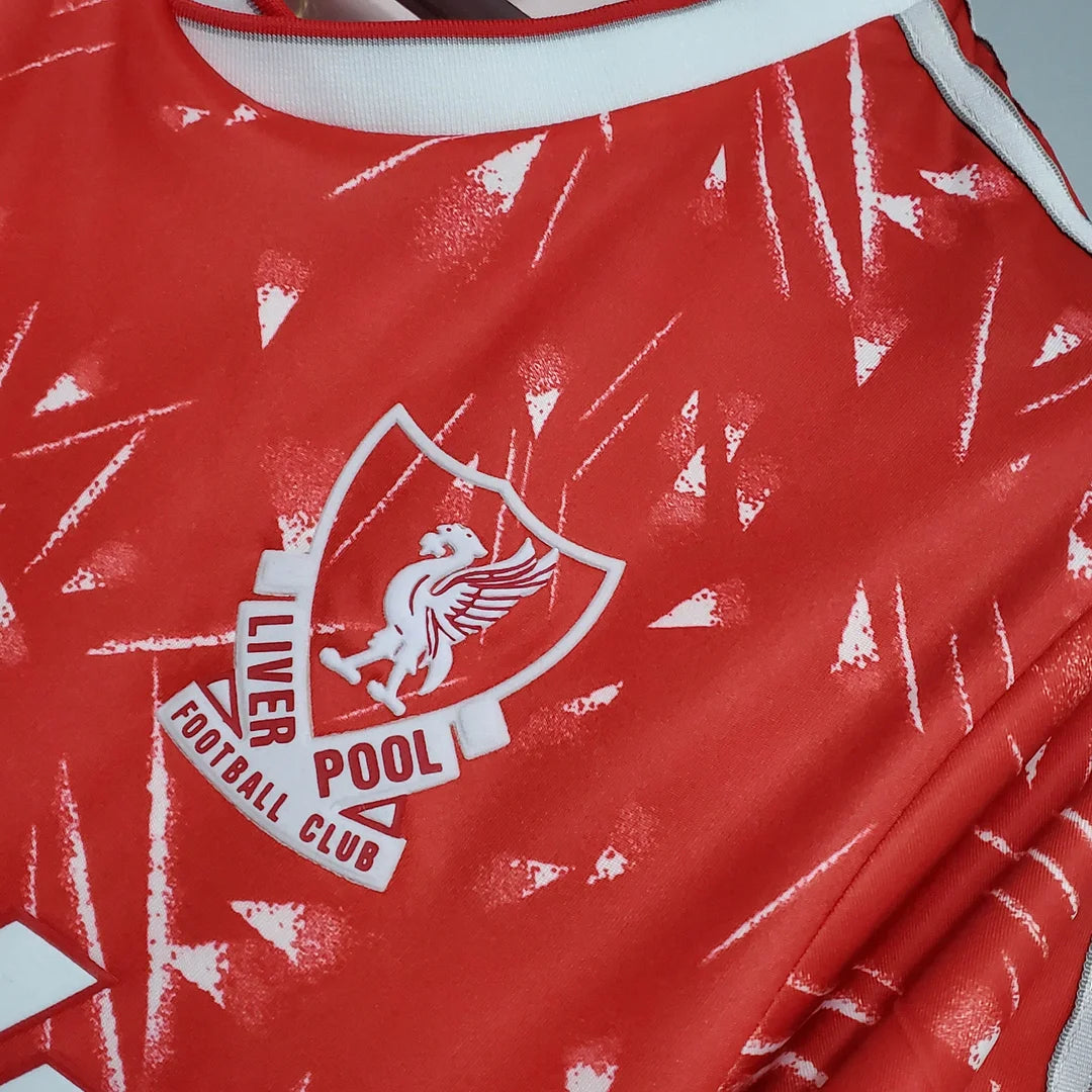 1989-1991 Retro Liverpool Home Jersey