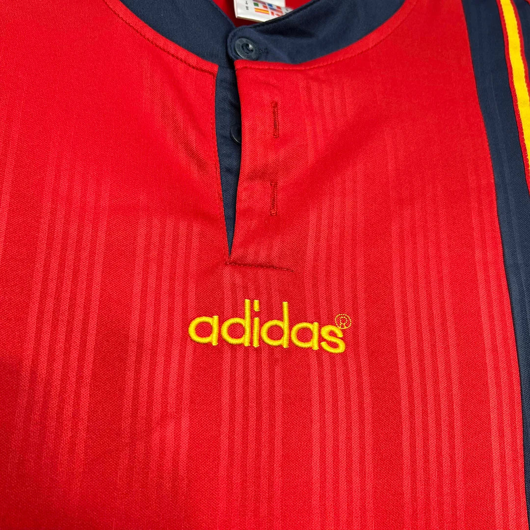 1996 Retro Spain Home Jersey