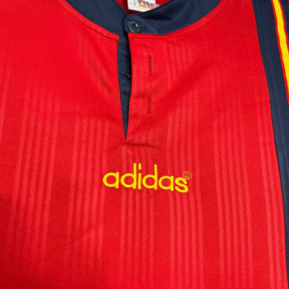 1996 Retro Spain Home Jersey