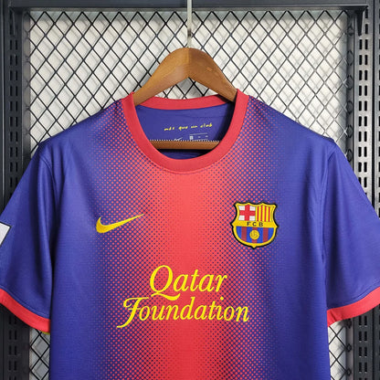 2012-2013 Retro Barcelona Home Jersey
