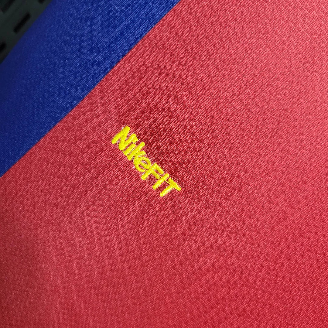 Barcelona Retro 2007-2008 Home Jersey