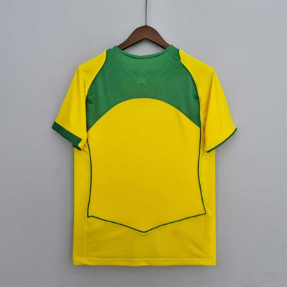 2004 Retro Brazil Home Jersey