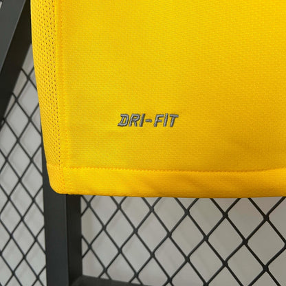 2010 Retro Brazil Home Jersey