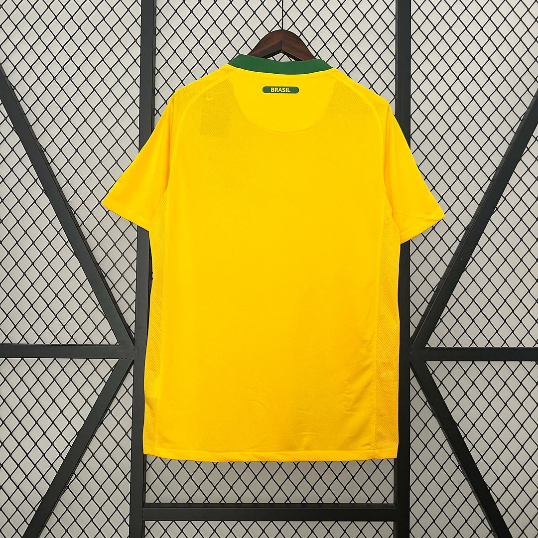 2010 Retro Brazil Home Jersey