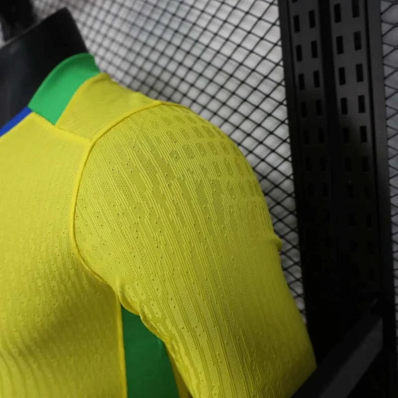 2025 Brazil Home Jersey Long Sleeve