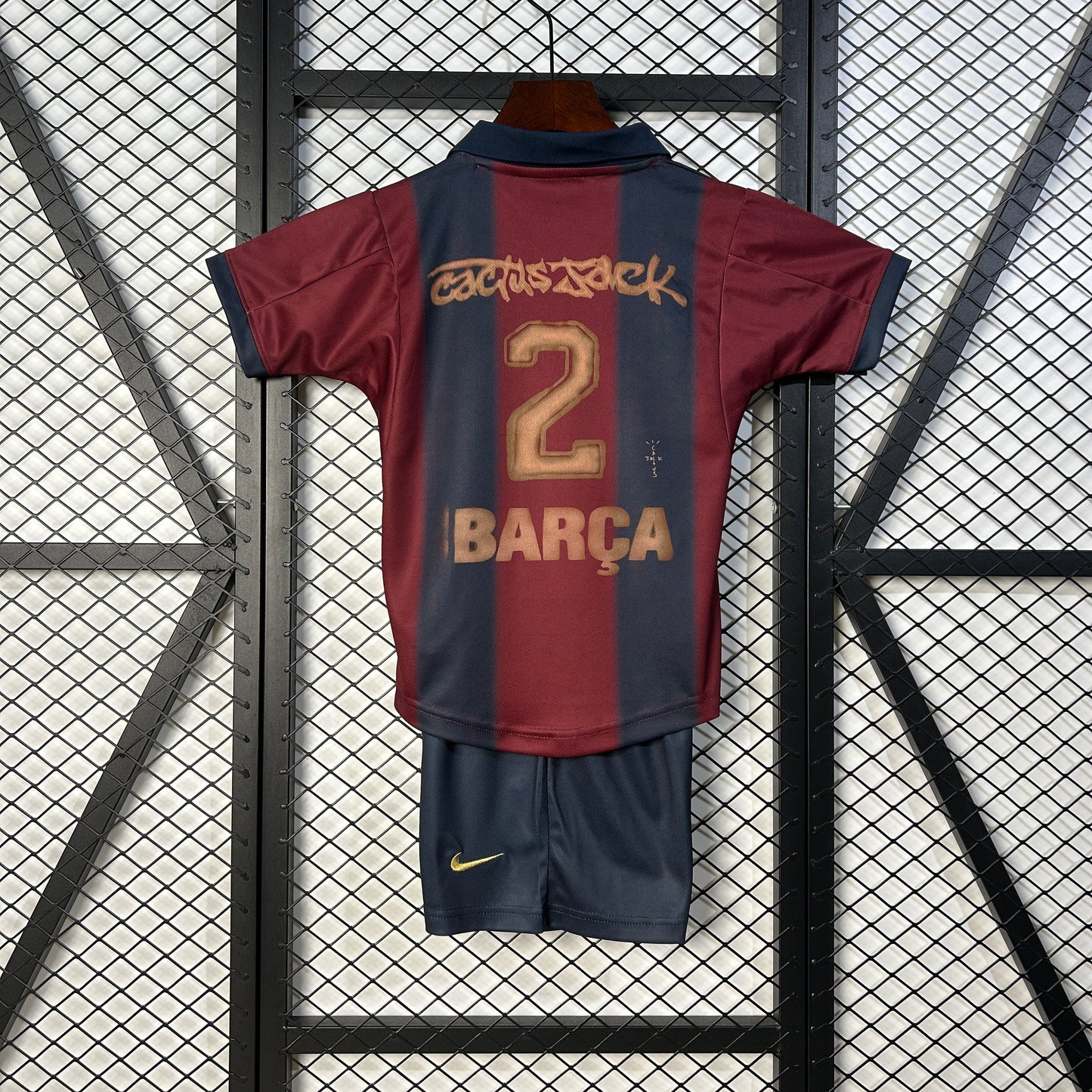 2000/2001 Retro Barcelona x Travis Scott Kids Size