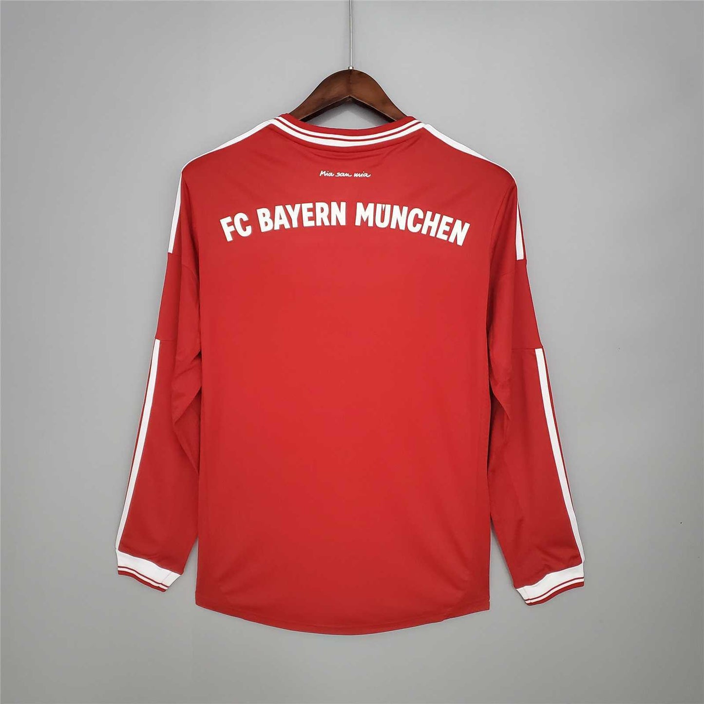 2013/2014 Retro Bayern Munchen Champions League Home Jersey Long Sleeve