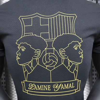Barcelona Lamine Yamal Black Limited Jersey